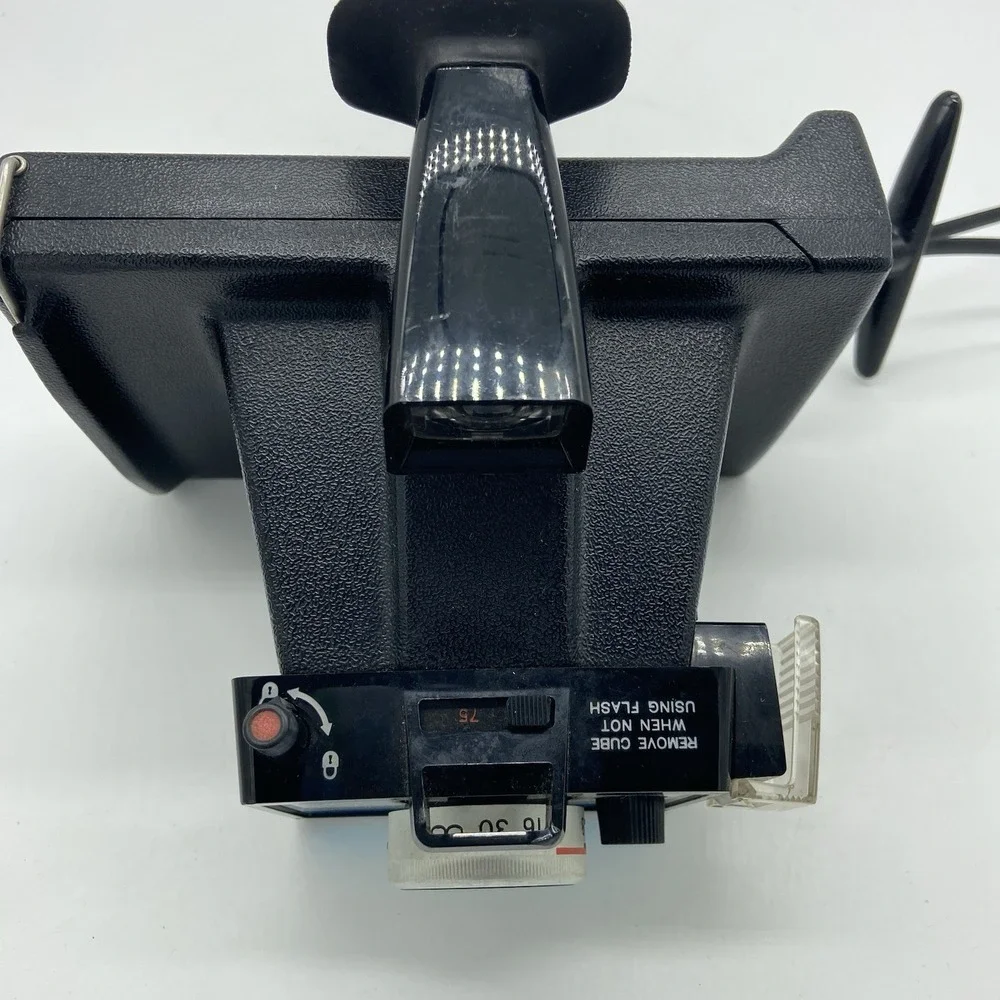 Vintage Polaroid Super Shooter Land Camera W/Flash Untested Instant‎ Film 70's